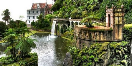 Тропический сад Монте в Португалии